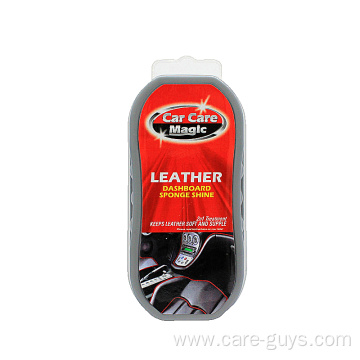 OEM leather dashboard sponge shine